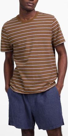 Madewell Allday Linen & Cotton T-Shirt in Faded Birch at Nordstrom Rack, Size Xx-Large