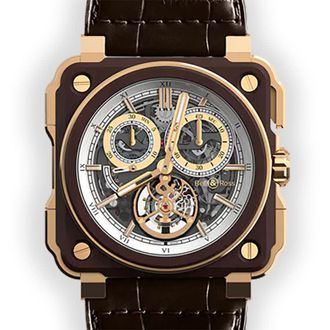 Bell & Ross BR-X1 Tourbillon Chronograph Hand Wind Mens Watch BRX1-CHTB-CM