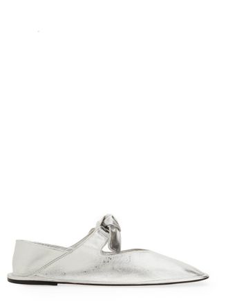 Alexander McQueen Metallic Leather Heel Sandals from $504.00