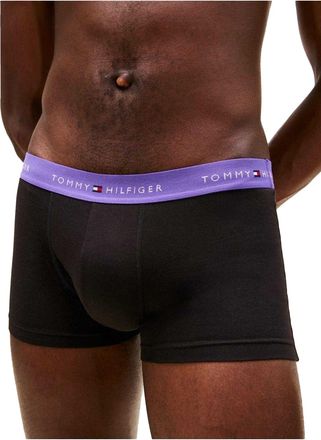 Tommy Hilfiger Klassieke boxershorts van katoenmix voor heren (set van 3) (Zwart)