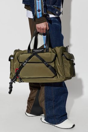 Dsquared2 Hand Luggage Bag, Mens, Green