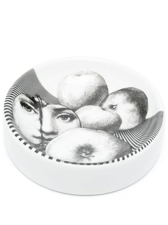 Fornasetti Piatto Tema e Variazioni - Bianco