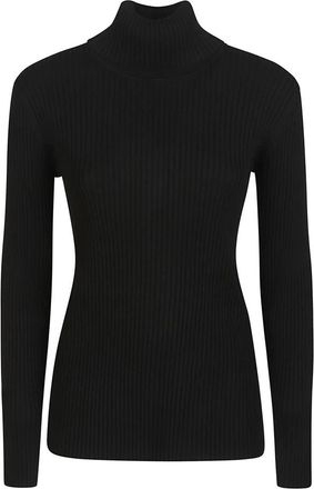 P.A.R.O.S.H. Rilla Turtle Neck Sweater - Dames - Coltruien - Zwart - S - Truien & Vesten