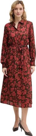 Benetton Jurk met bloemenprint - Dames - Casual kleedjes - Veelkleurig - XS - Kleedjes