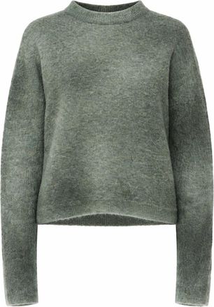 ATOMOFACTORY WomenS Alpaca-Blend Crewneck Sweater