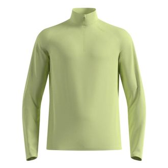Odlo Essential Warm 1/2 Zip - - Sport - Uomo - Verde - M