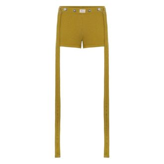 Jean Paul Gaultier Short Shorts, female, Green, Size: XS Short Shorts