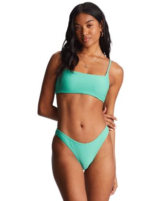 Billabong Bikini-Hose BILLABONG Tanlines Hike, Damen, Gr. XL, US-Gr&ouml;ssen, gr&uuml;n (sweet grass), Obermaterial: 91% Polyester, 9% Elasthan;, Badehosen Bikini-Hose
