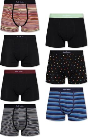 Paul Smith Bottoms, male, Multicolor, Size: 2XL Seven-Pack Boxer Briefs