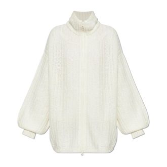 Lisa Yang Cashmere Knitwear, female, Beige, Size: XS Moralie Cardigan