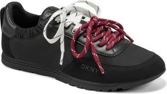 DKNY Arianna Low Top Sneaker in Black at Nordstrom, Size 8.5