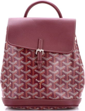 Goyard Alpin Backpack Coated Canvas Mini