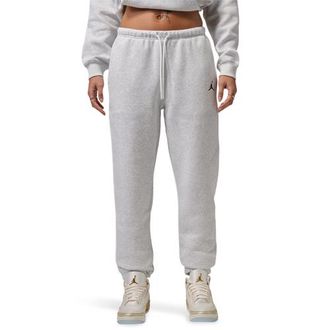 Nike Jordan Womens Brooklyn Fleece Pants - Birch Heather/Black Size XL