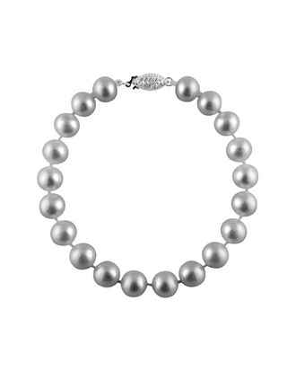 Splendid Pearls 14K 7-7.5Mm Pearl Bracelet