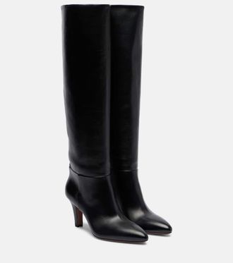 PARIS TEXAS Elsa leather knee-high boots