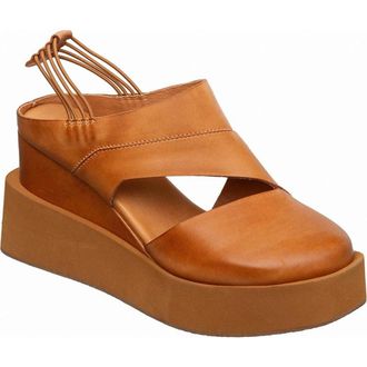 Antelope Uma Platform Wedge Sandal in Taupe at Nordstrom Rack, Size 6