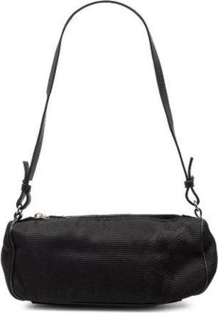 Saint Laurent Pre-owned Nylon Schoudertas - Dames - Vintage Schoudertas - Zwart - ONE Size - Nylon - Vintage