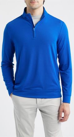 G/Fore Luxe Quarter Zip Golf Pullover in Cobalt at Nordstrom, Size Xx-Large