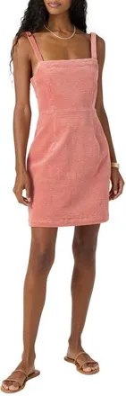 O'Neill Langford Cotton Blend Corduroy Sundress in Desert Sand at Nordstrom, Size X-Small