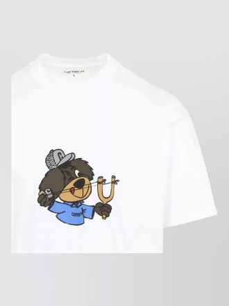 Carhartt Work in Progress logo print relaxed fit cotton t-shirt