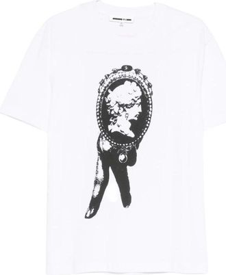 Alexander McQueen Hombre, Camisetas, Blanco, Talla: S
