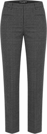 Dolce & Gabbana Pantaloni slim-fit - - Trousers - Donna - Grigio - S