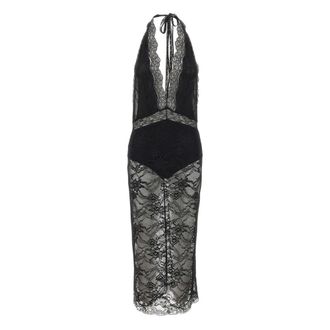 Andamane Vestido Midi Floria - Dresses - Mujer - Negro - S