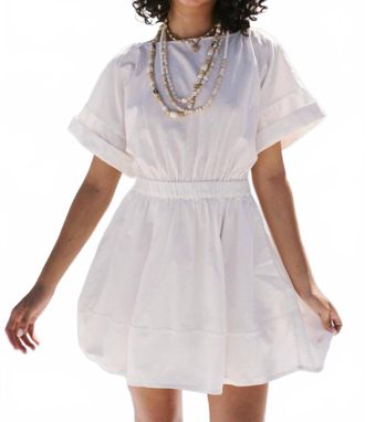 Free People Fulltime Fun Mini Dress In Ivory
