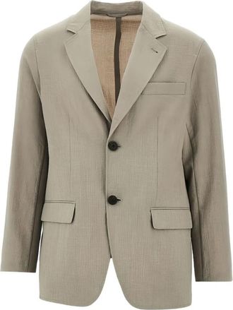 Emporio Armani Blazers - Heren - Blazers - Beige - L - Jassen