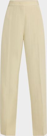 Jil Sander Mid-Rise Straight-Leg Trousers