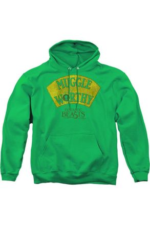 Gildan Fantastic Beasts Muggle Worthy Adult Pull Over Hoodie / Hooded Sweatshirt