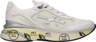 Premiata Moerund 8564 Sneaker - Dames - Sneakers - Grijs - 40 EU - Su&egrave;de - Schoenen