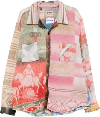 Gallery Dept. Patchwork Checked Shirt