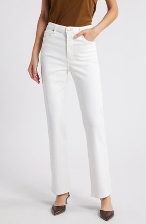 Frame Denim The Ruler Straight Leg Jeans in Au Natural Clean at Nordstrom, Size 26