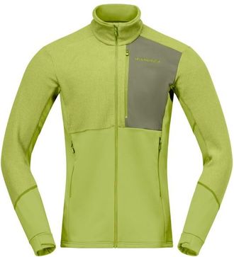 Norr&oslash;na Lofoten Warm2 Jacket Fleecejacke f&uuml;r Herren | gr&uuml;n/oliv