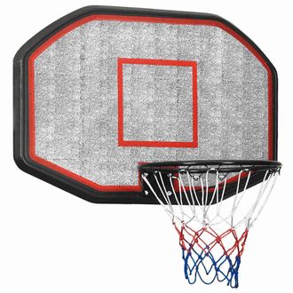 vidaXL Vidaxl - Tablero De Baloncesto Polietileno Negro 109x71x3 Cm