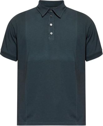 Maison Margiela Poloshirt met knopen - Grijs