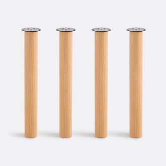 La Redoute Interieurs Set van 4 tafelpoten, gefineerd, Alzar