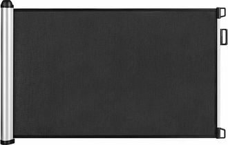 Costway Barriera di Protezione Avvolgibile da Scale e Porte, per Bambini ed Animali, Estensibile fino a 130cm (Argento)