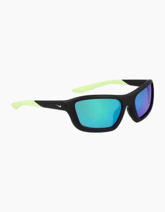 Nike Mens M Rectangle Sunglasses - Mtblack Green - Size: ONE size