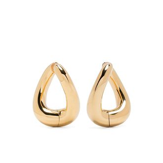 Tom Wood 101420 Twist Hoop - Heren - Oorbellen - Geel - ONE Size - Accessoires