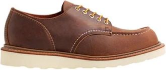 Red Wing Shoes Koperen Moc Oxford Schoenen - Heren - Veterschoenen - Bruin - 44 1/2 EU - Schoenen