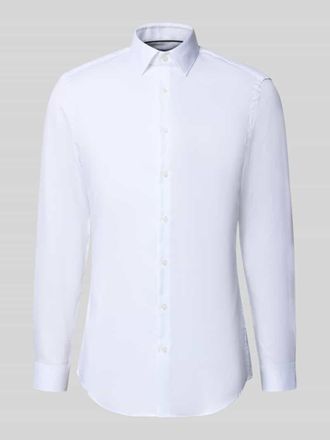 Jake*s Slim Fit Business-Hemd mit Kentkragen in Weiss, Gr&ouml;&szlig;e 35/36