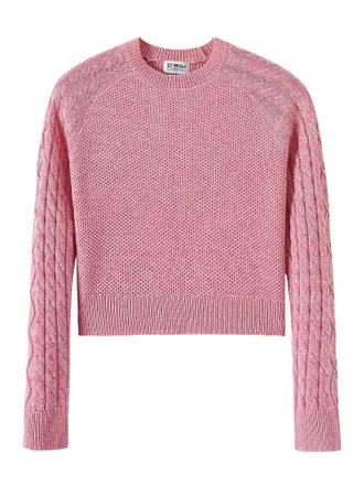 27 Miles Malibu Womens Lorne Sweater In Blossom