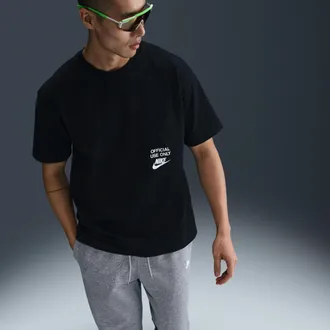Nike Mens Nike Sportswear Max90 T-Shirt in Black | HJ0774-010