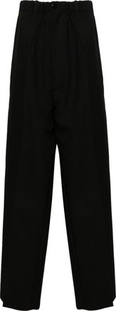 Random Identities tailored straight-leg trousers - men - Polyester - 48 - Black