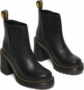Dr. Martens Sendal leren boots met hak Spence