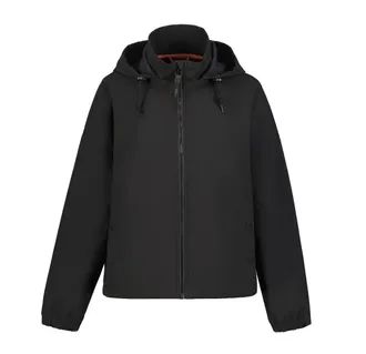 Icepeak Softshelljacke ICEPEAK D SOFTSHELLJACKE ADRIAM, Damen, Gr. 36, schwarz (basic schwarz), Web, Obermaterial: 96% Polyester, 4% Elasthan, Jacken Softshel