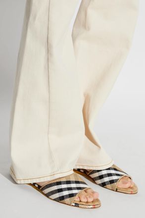 Burberry Flip-flops, Womens, Beige