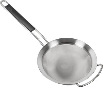 Kuhn Rikon Essential Large Strainer, Stainless Steel Fine Mesh